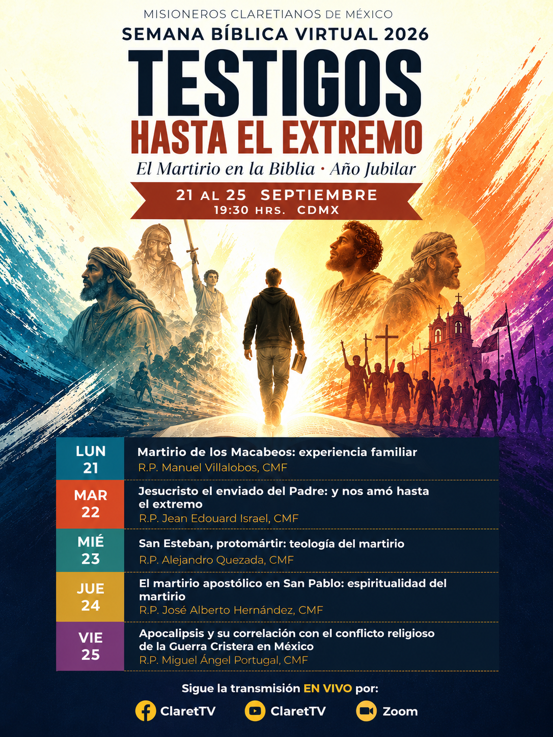Semana Bíblica Virtual 2026 | Misioneros Claretianos de México