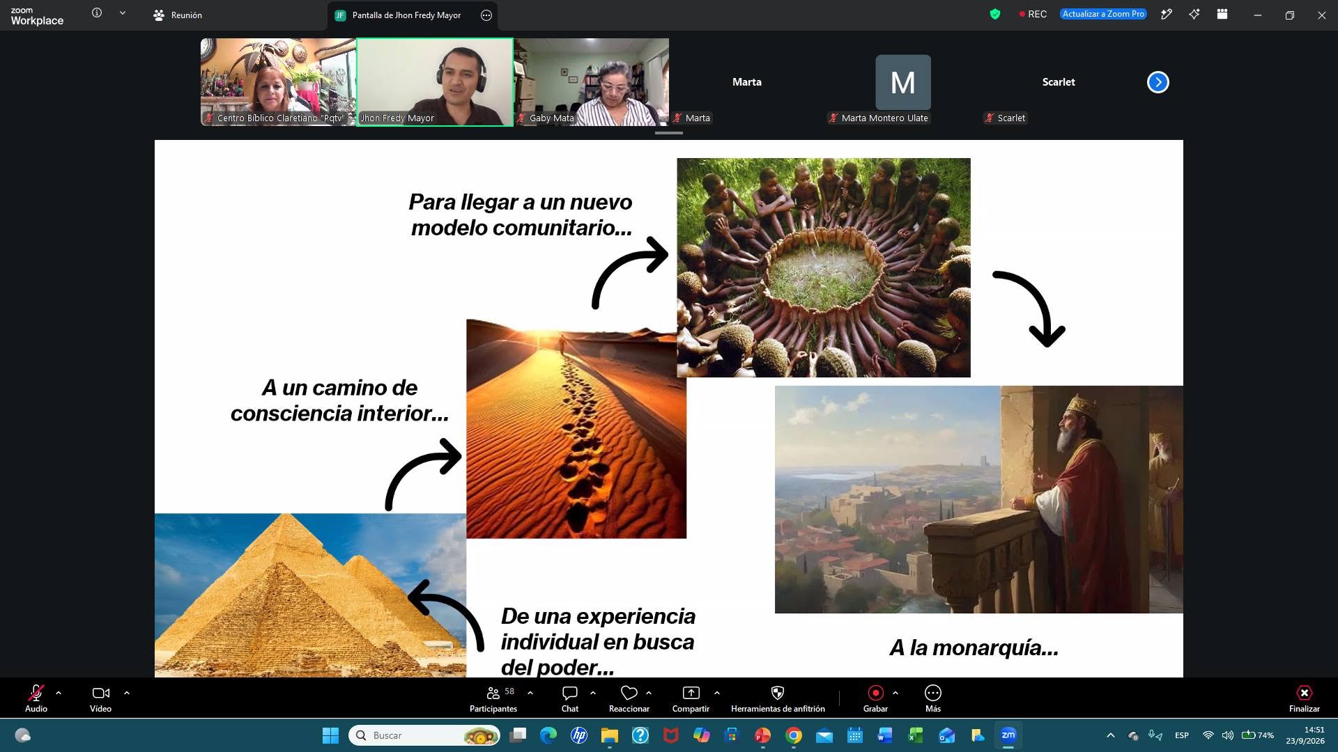 Taller sobre el Profetismo Bíblico | Centro Bíblico Claretiano PQTV